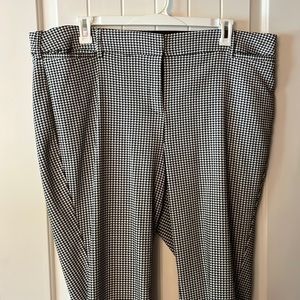 “The Allie” Lane Bryant Houndstooth checked pants